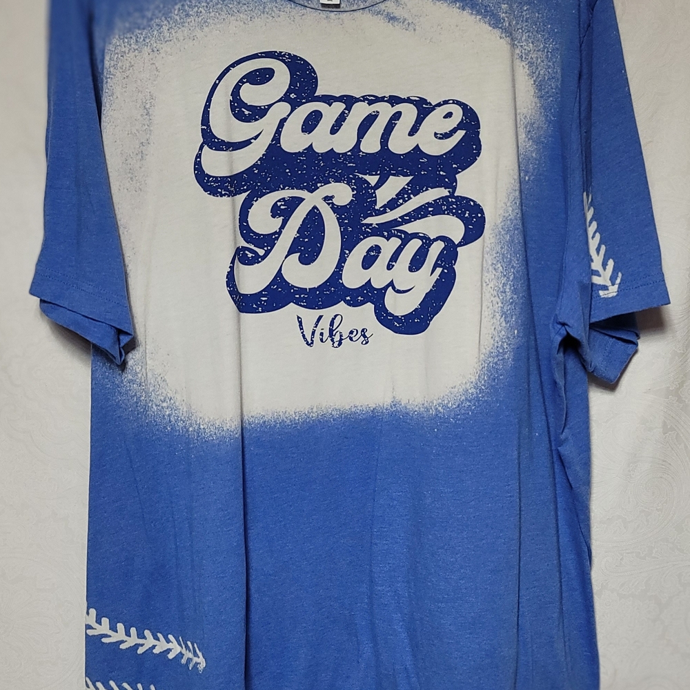 Game Day Vibes Blue T-Shirt